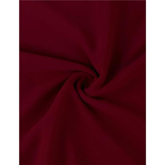 Women's Loose Flouncing Flutter Sleeve Double-Layered Shirt Chiffon Elegant - Picture 5 of 6